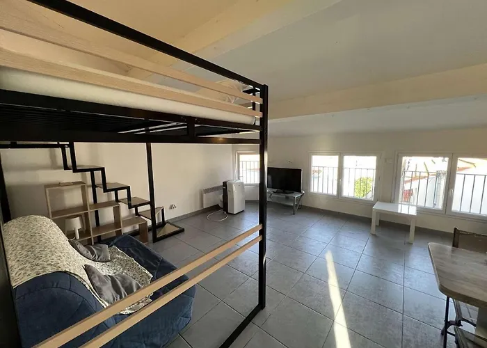 Centre-ville à 150m De La Plage, 4 Pers., Mezzanine, Cuisine équipée, Proche Commerces - Fr-1-701-51 Apartamento